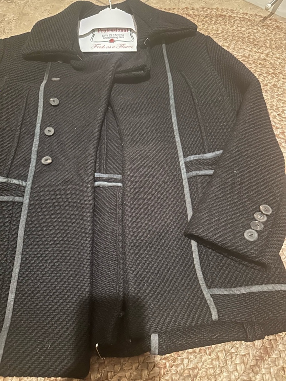 VINTAGE YVES SAINT LAURENT JACKET - Picture 2 of 5